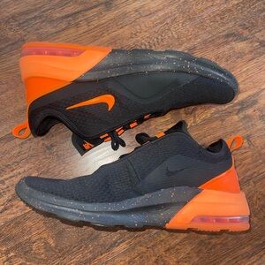 Nike Air Max Motion 2 - Black / Total Orange - Men’s size 9